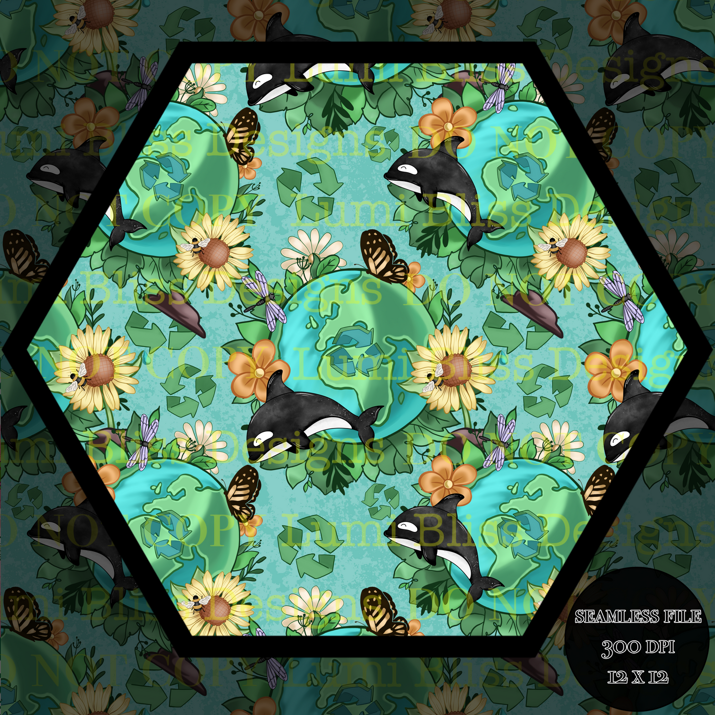 Respect Earth Seamless