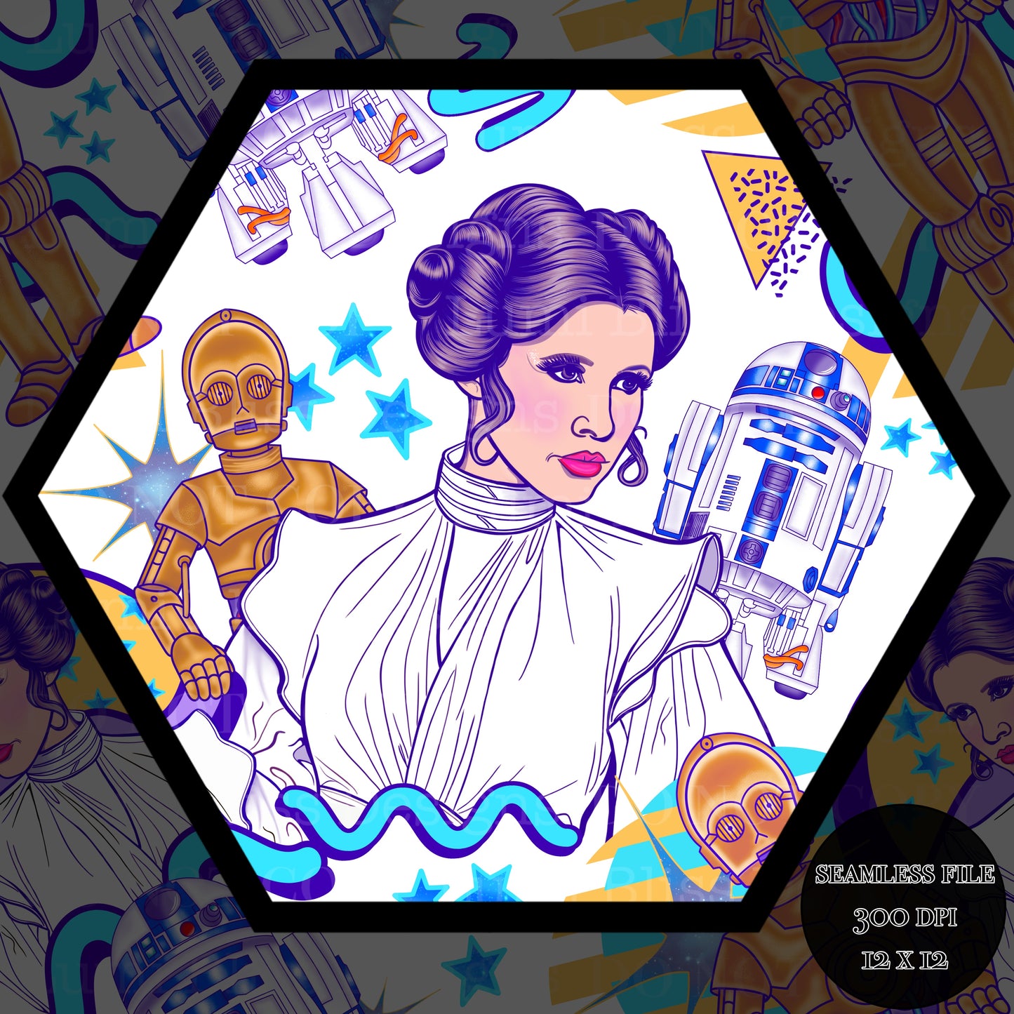 Space Wars Seamless