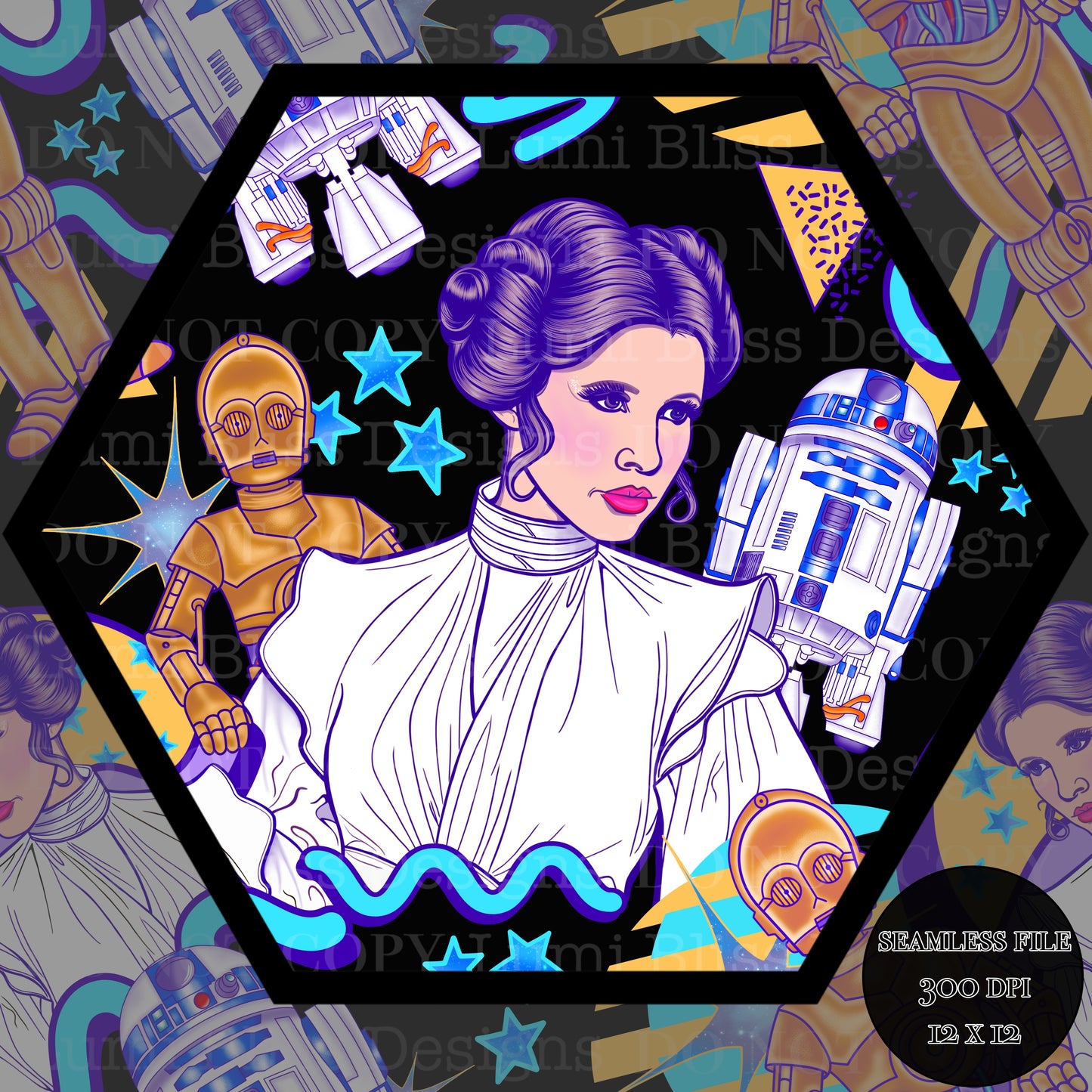 Space Wars Seamless