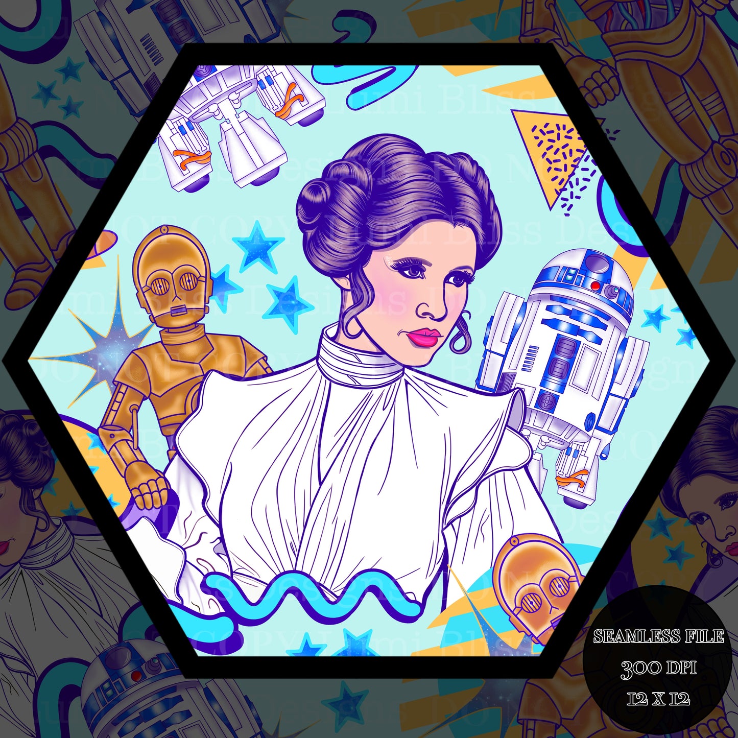 Space Wars Seamless
