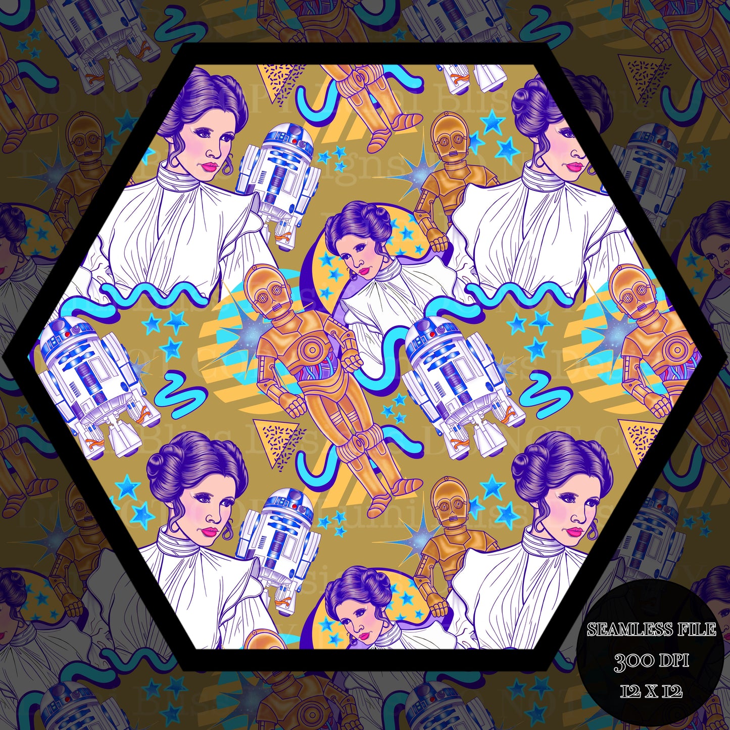 Space Wars Seamless