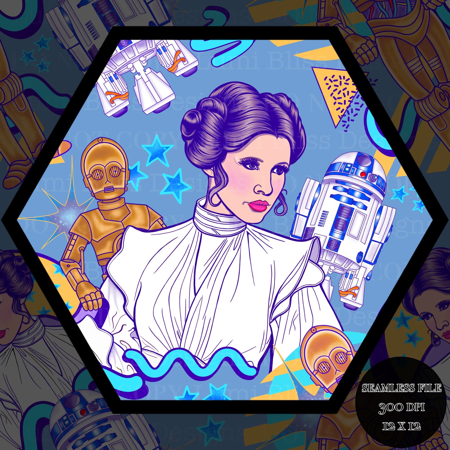 Space Wars Seamless