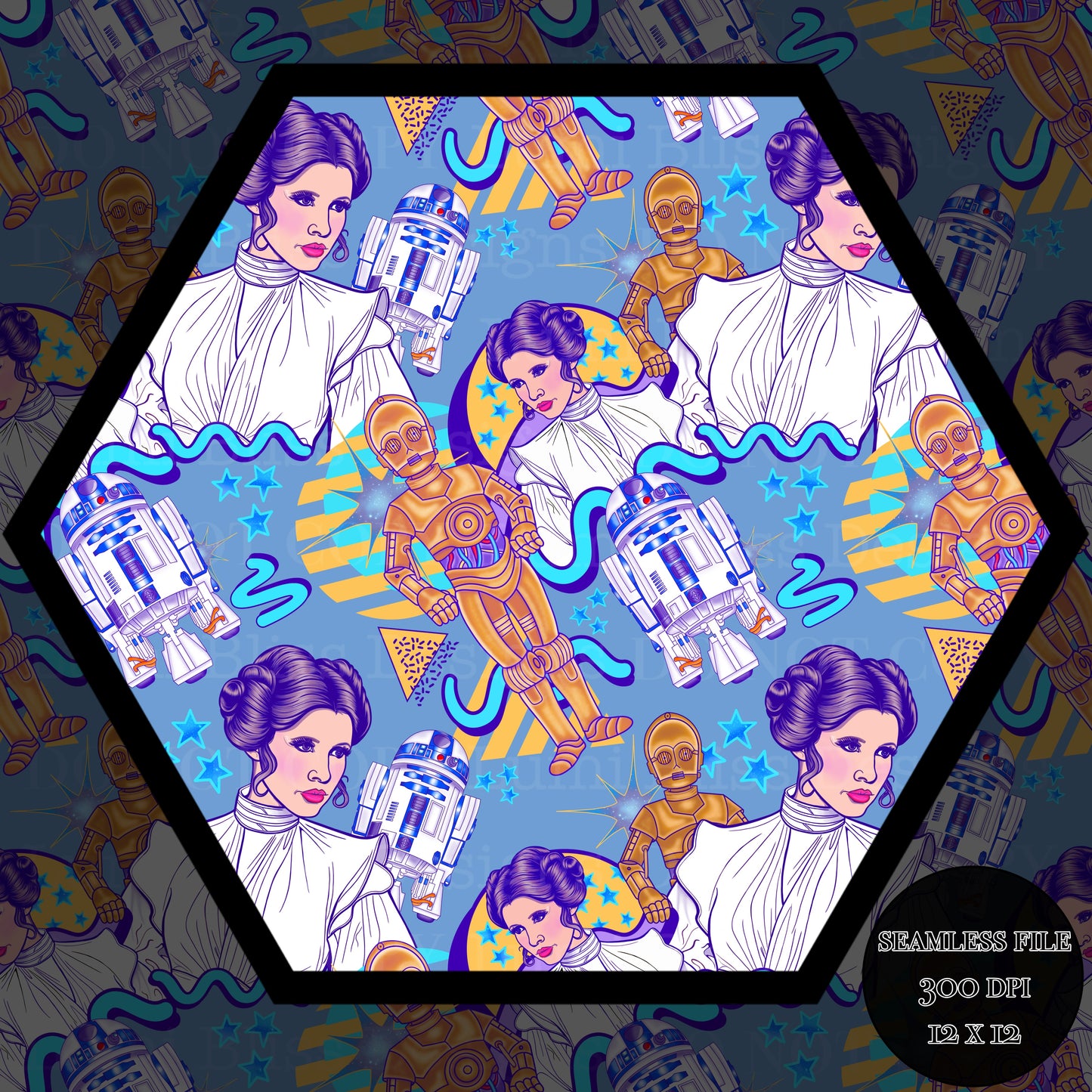 Space Wars Seamless