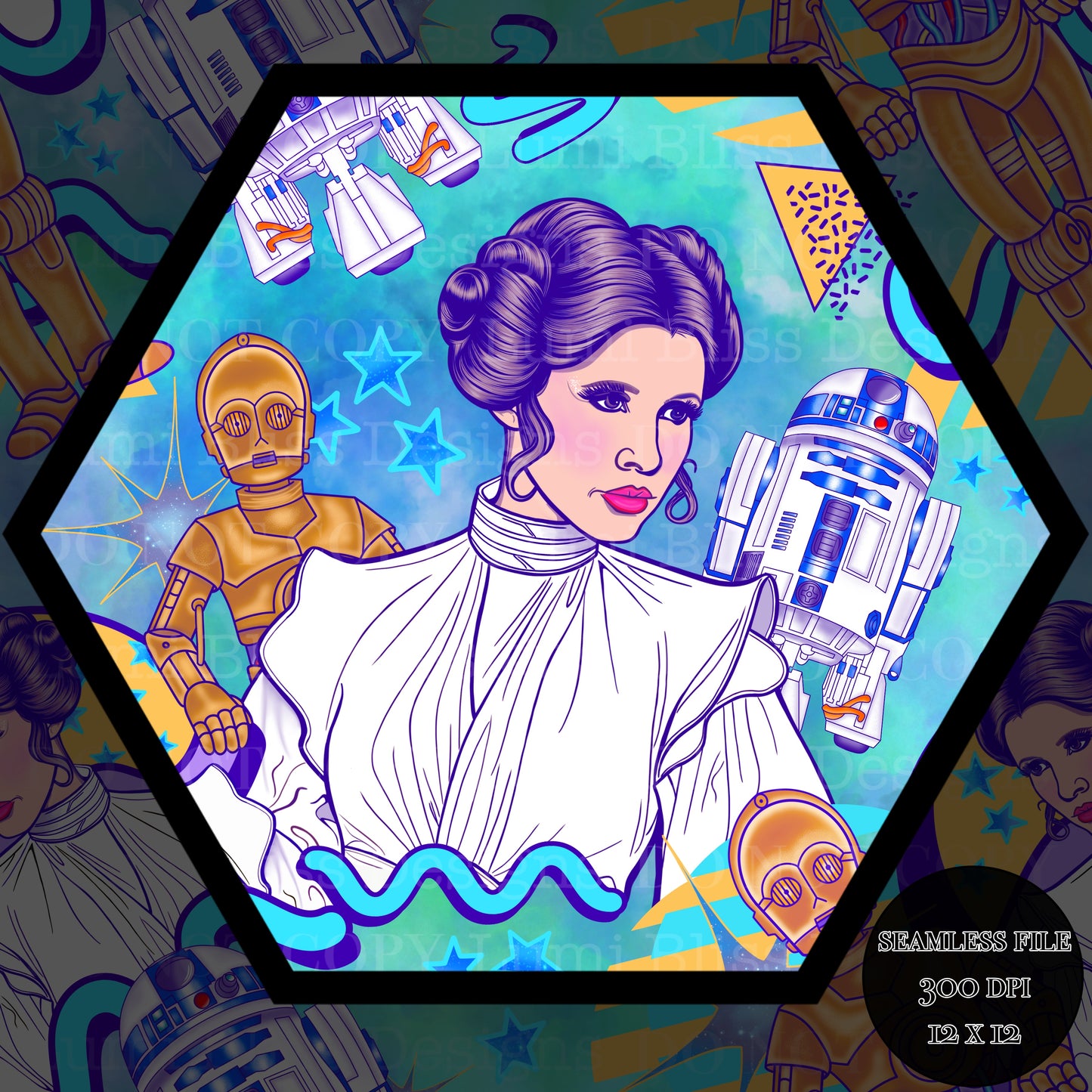 Space Wars Seamless
