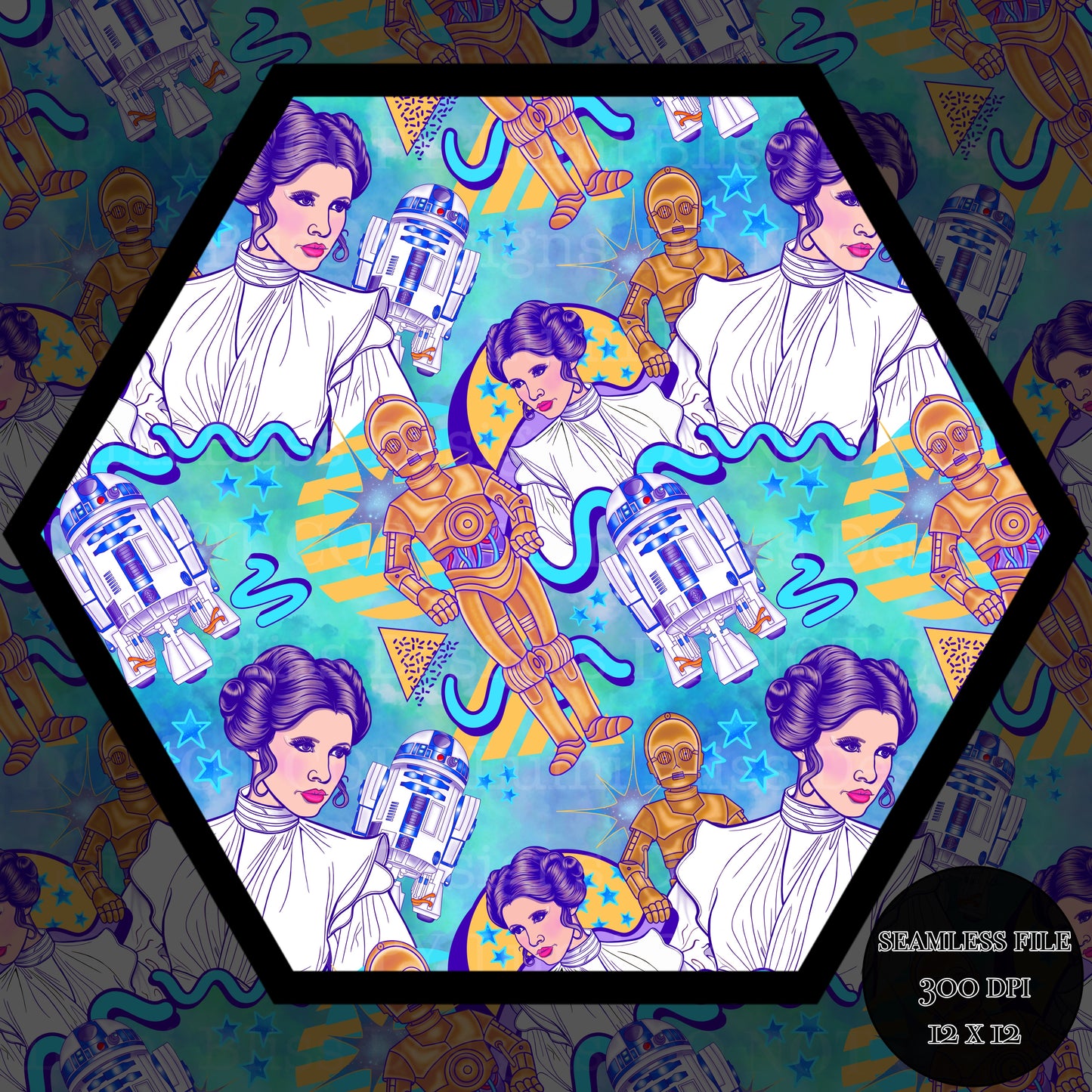 Space Wars Seamless