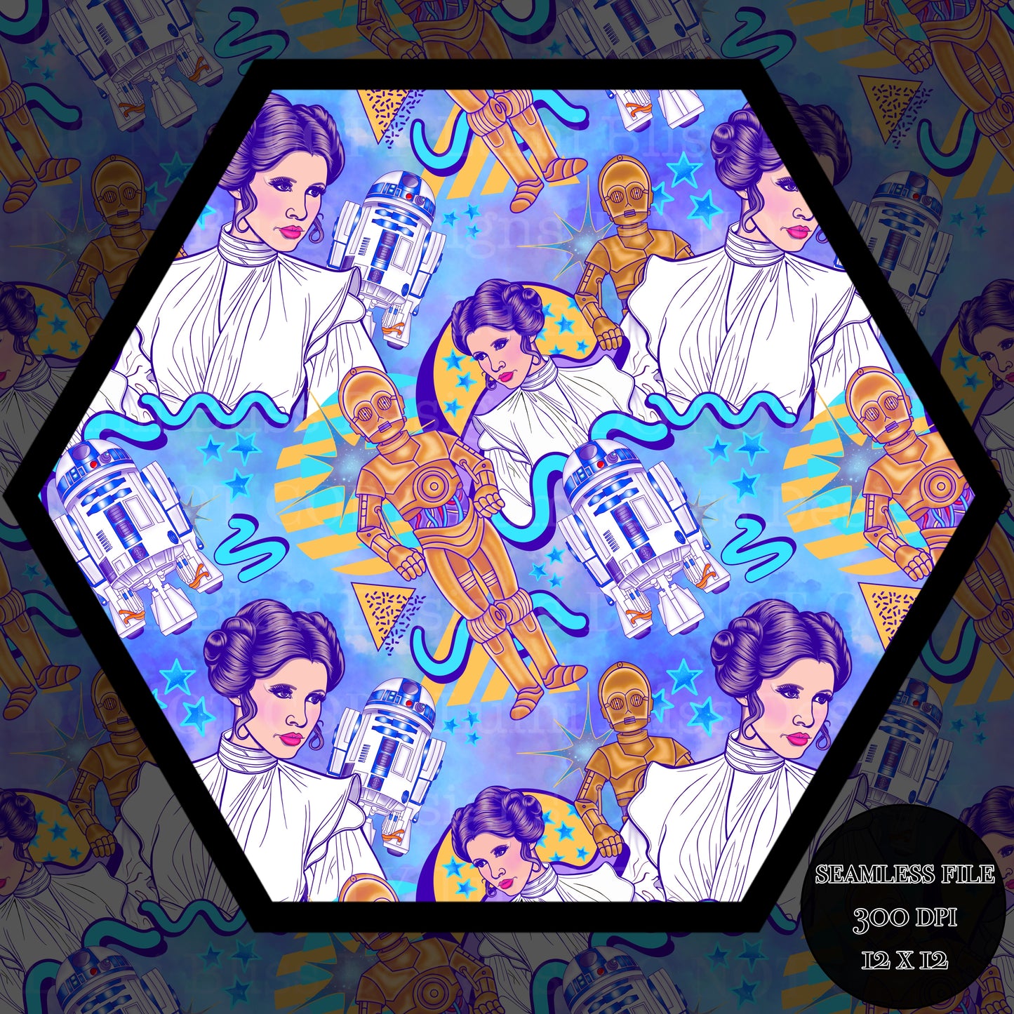 Space Wars Seamless