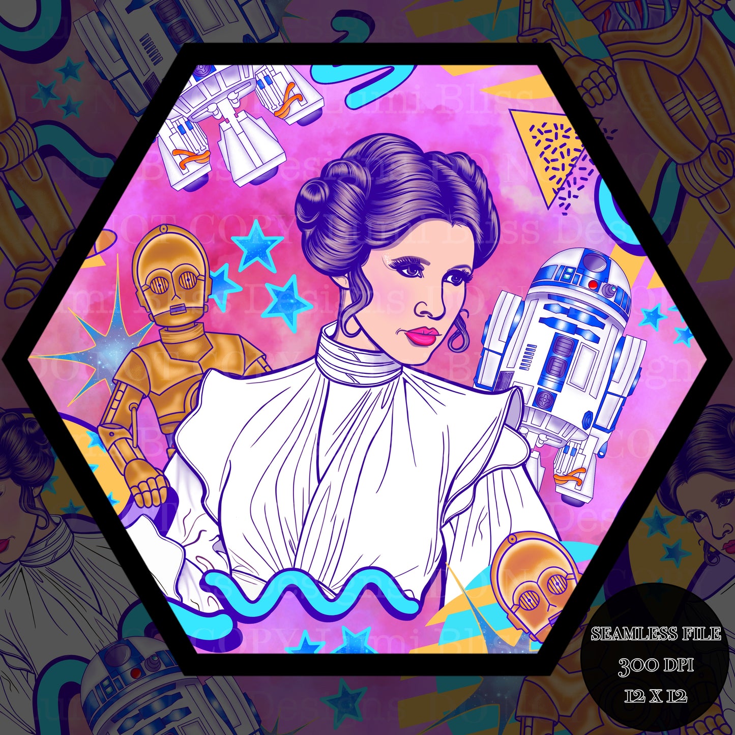 Space Wars Seamless