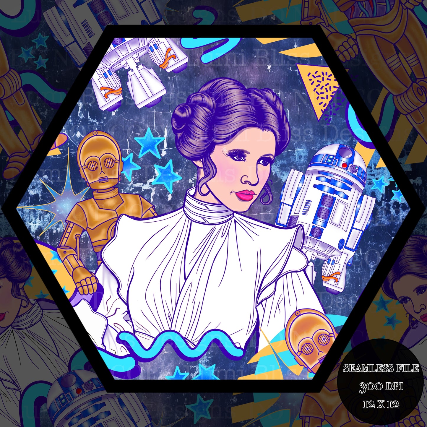 Space Wars Seamless