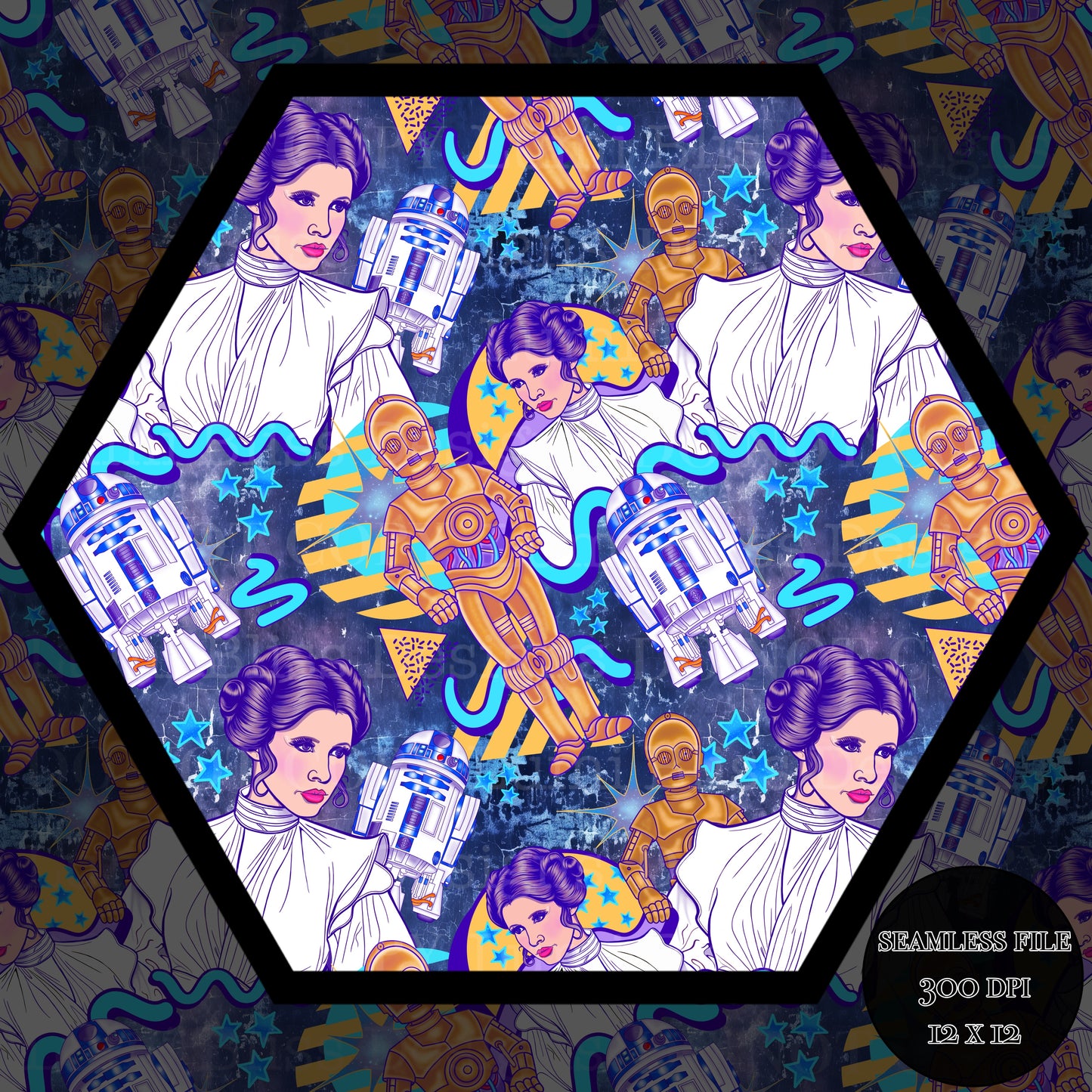 Space Wars Seamless