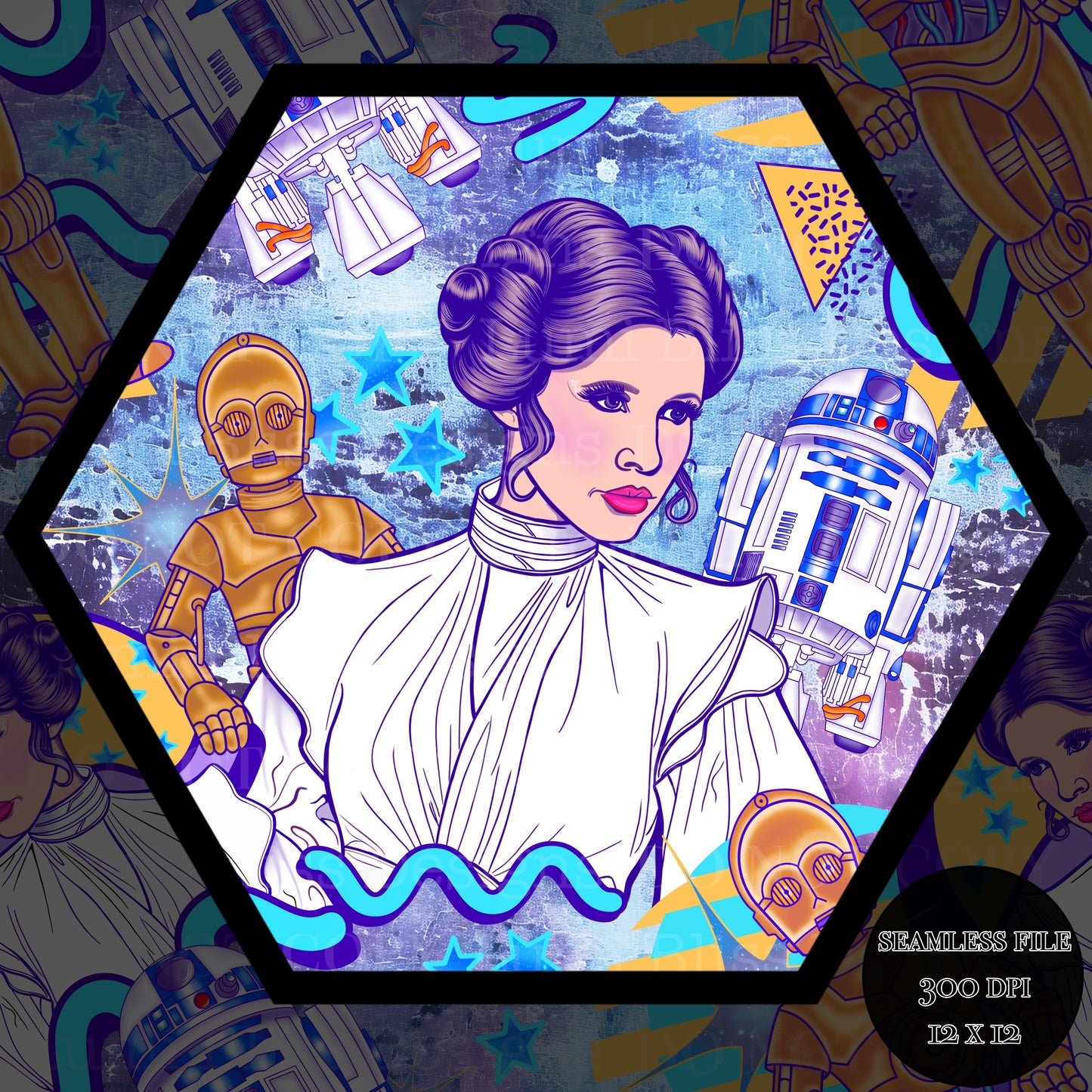Space Wars Seamless