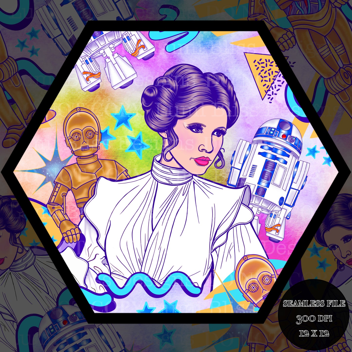 Space Wars Seamless