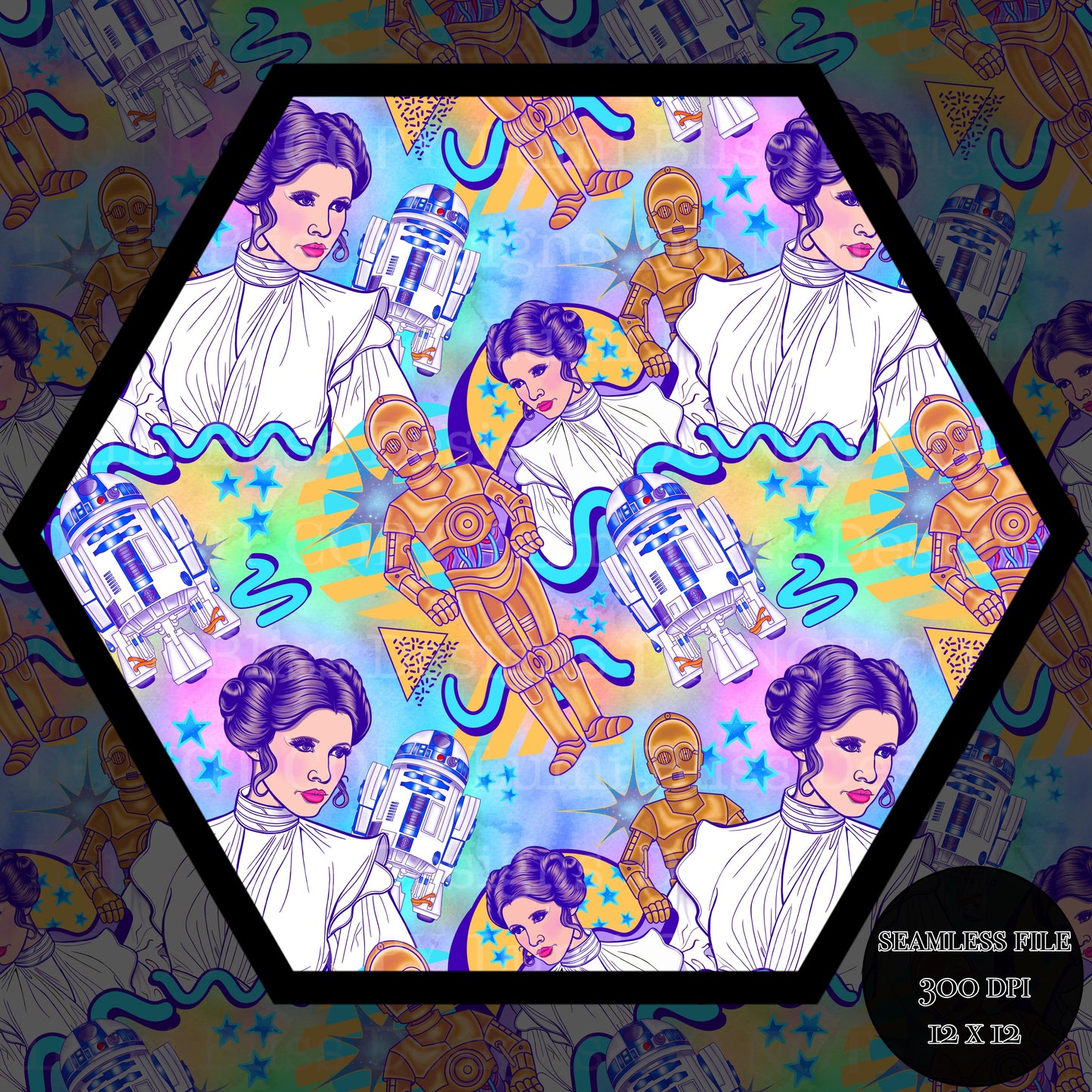 Space Wars Seamless