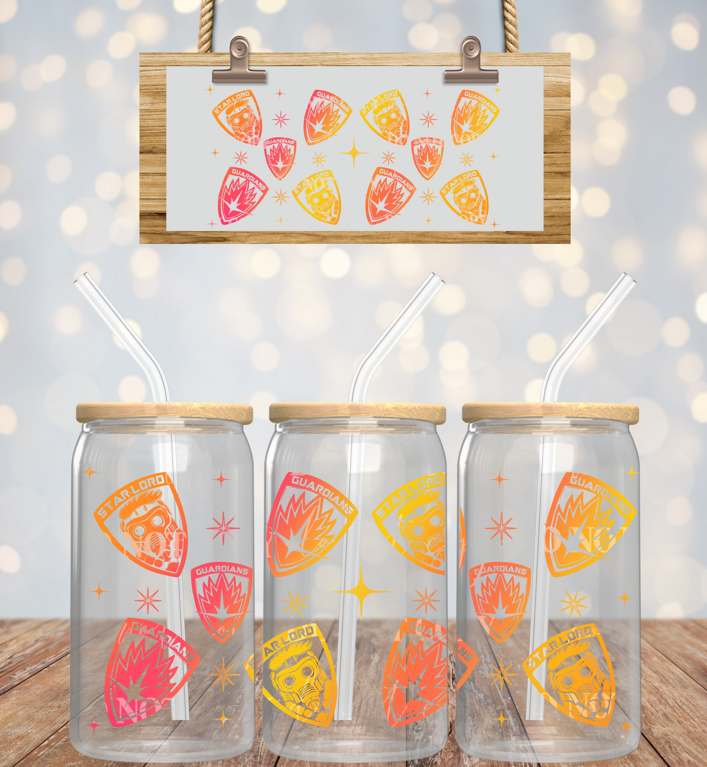 Galaxy Badges 16oz