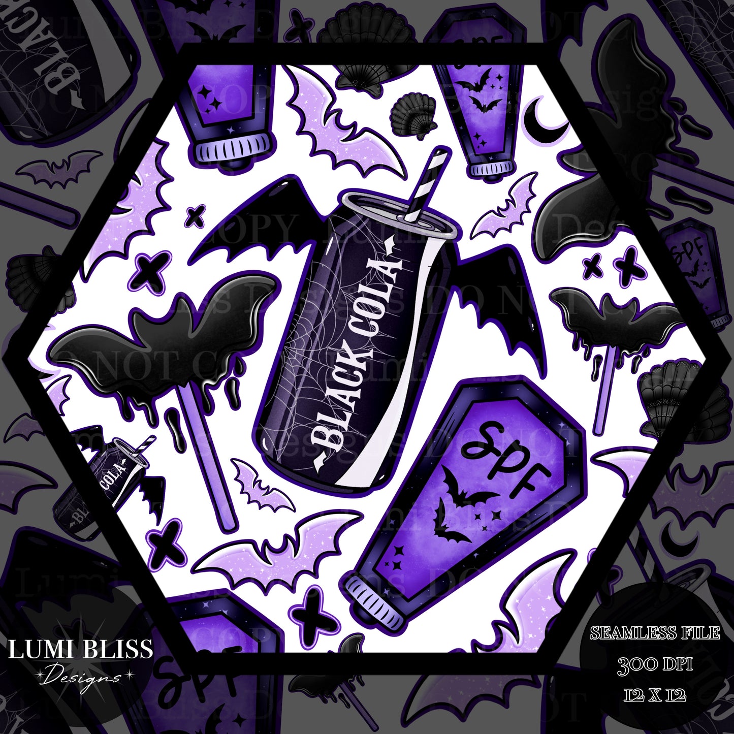 Goth Summer Seamless