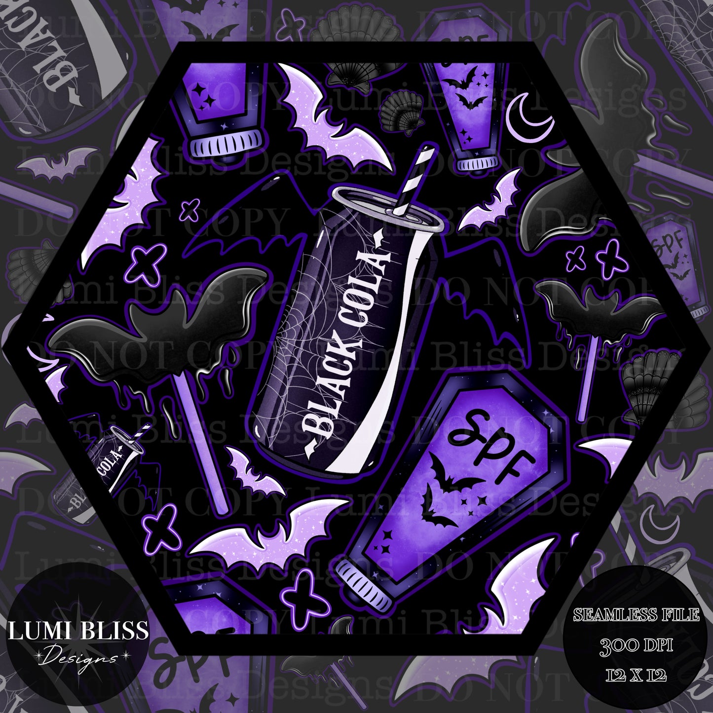 Goth Summer Seamless