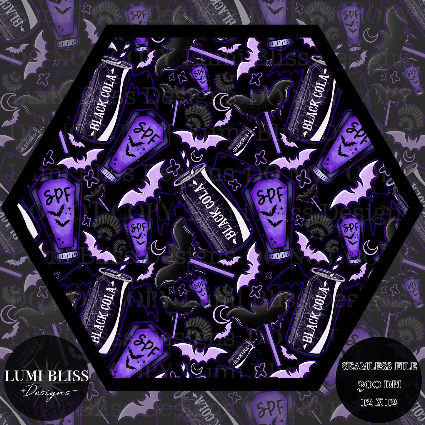 Goth Summer Seamless