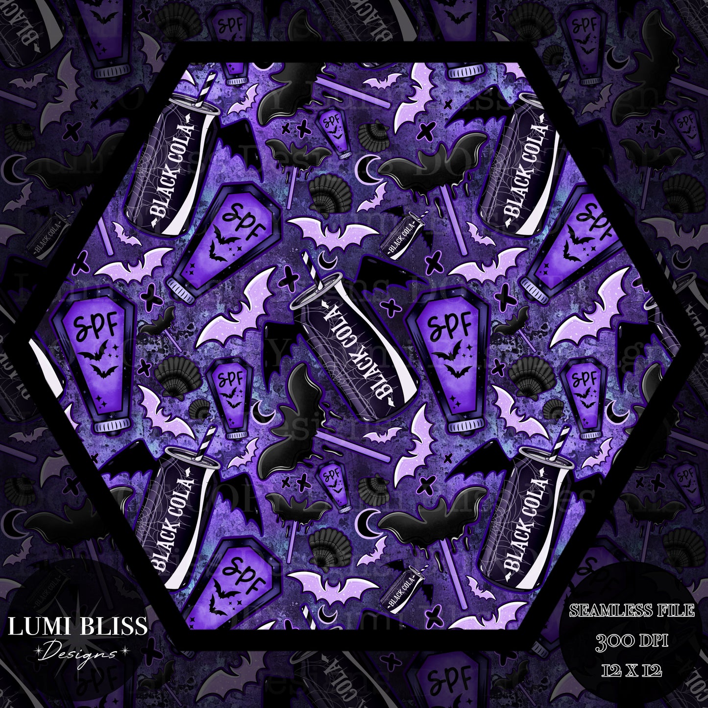 Goth Summer Seamless