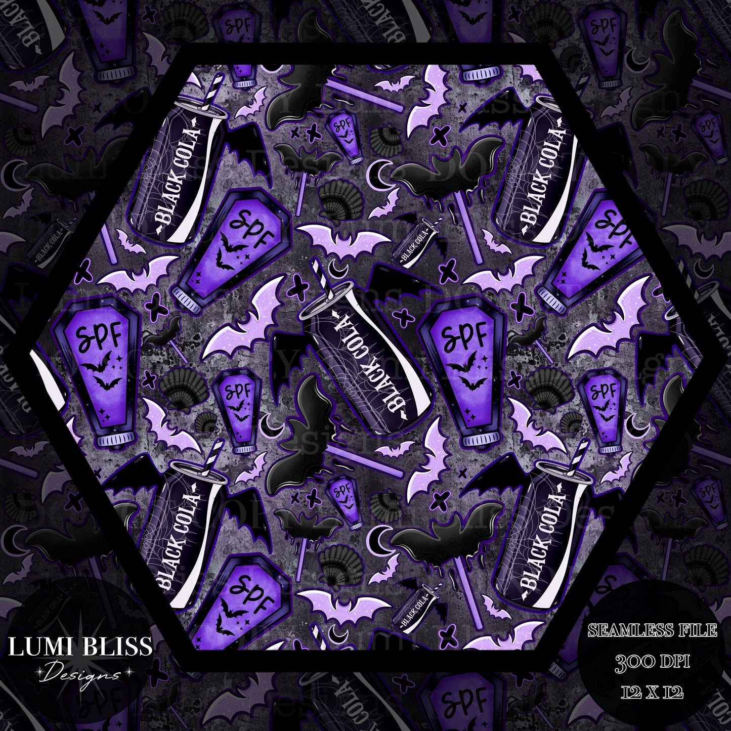 Goth Summer Seamless