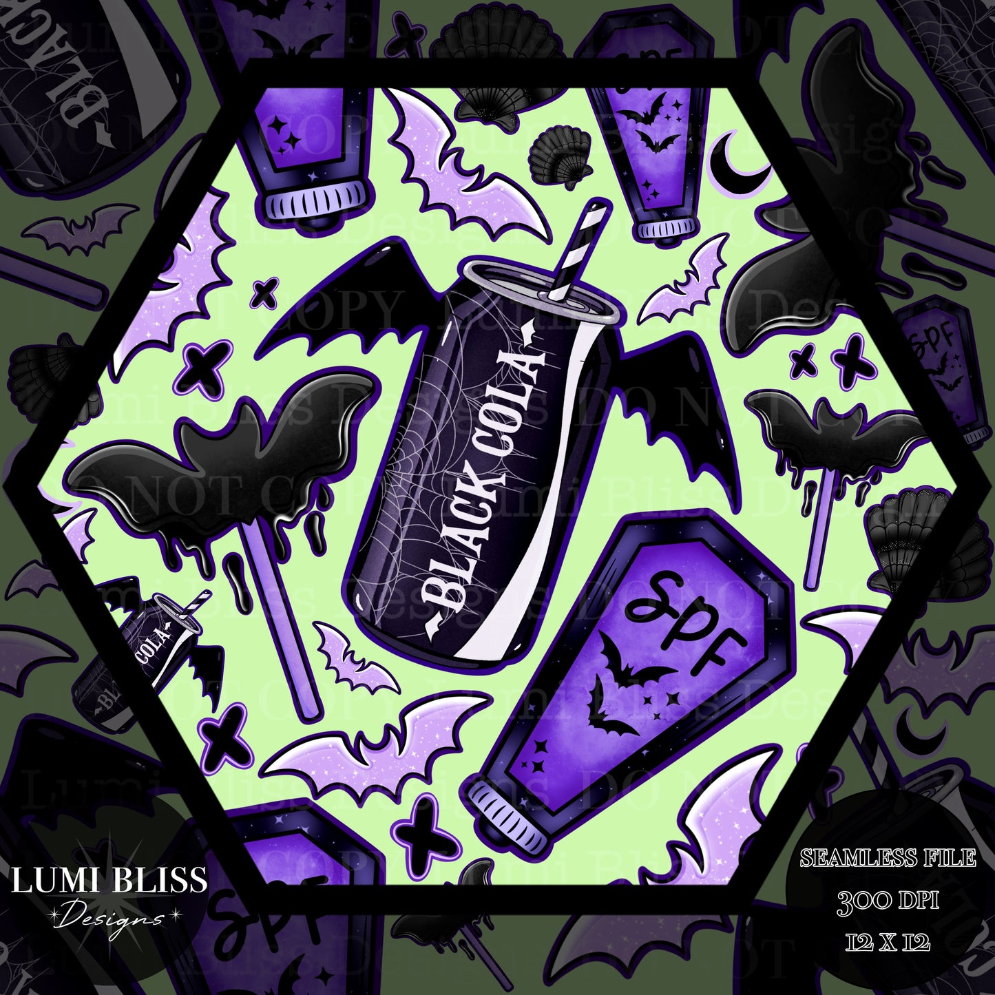 Goth Summer Seamless