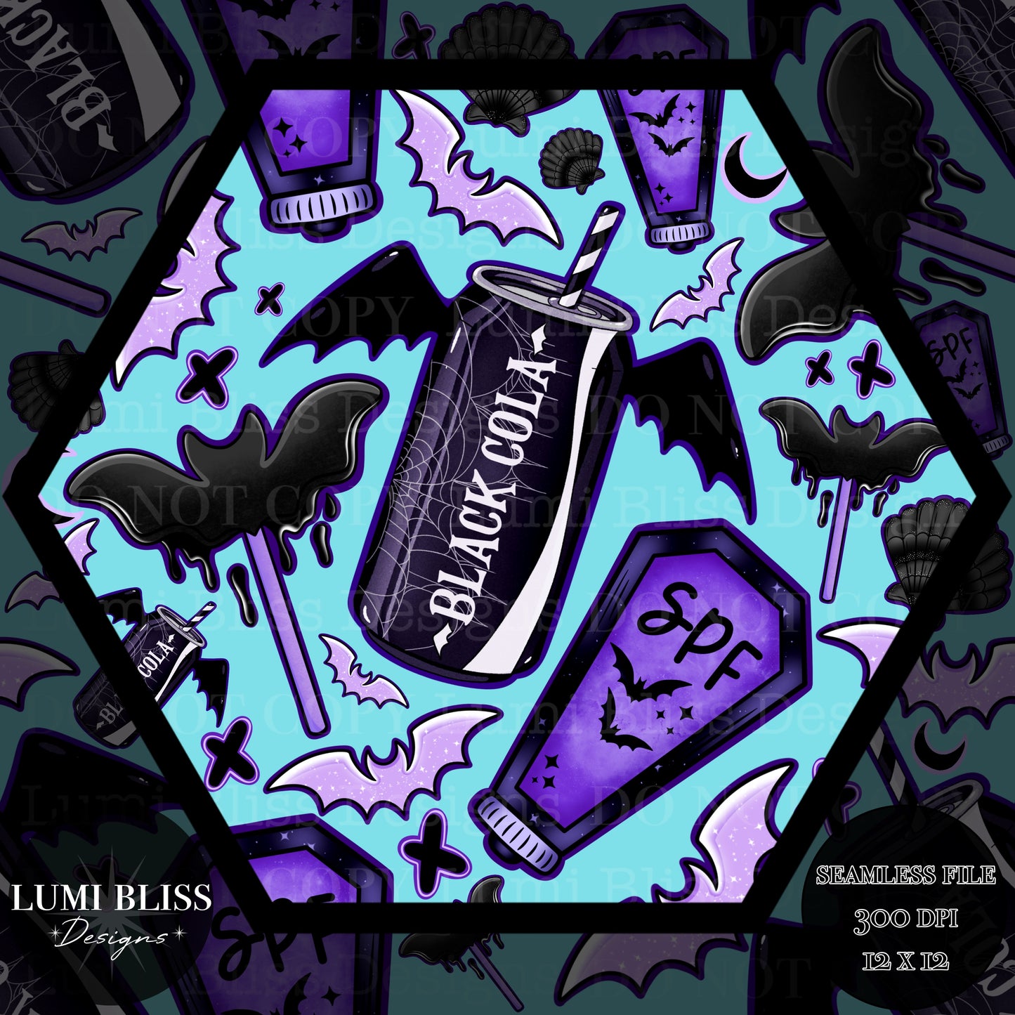 Goth Summer Seamless