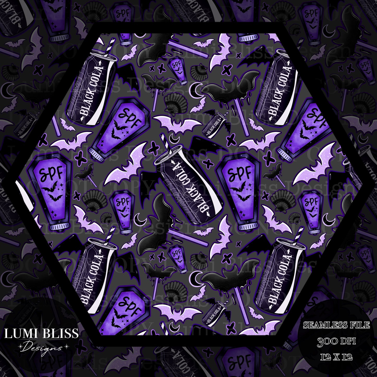 Goth Summer Seamless