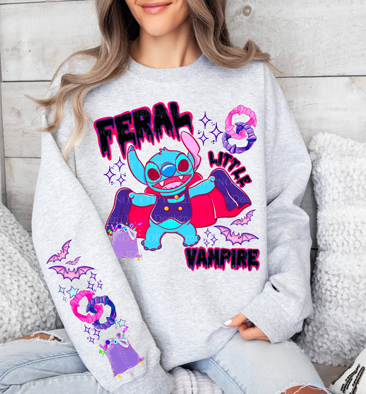 Feral little Vampire w/sleeves/spine