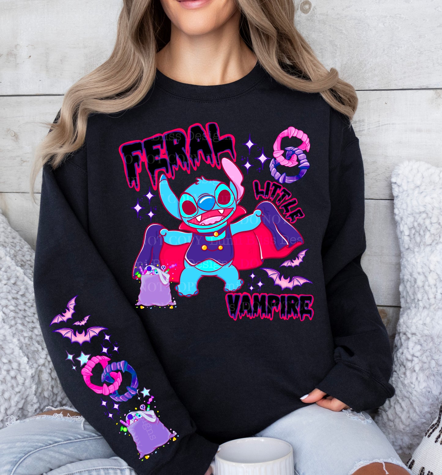 Feral little Vampire w/sleeves/spine