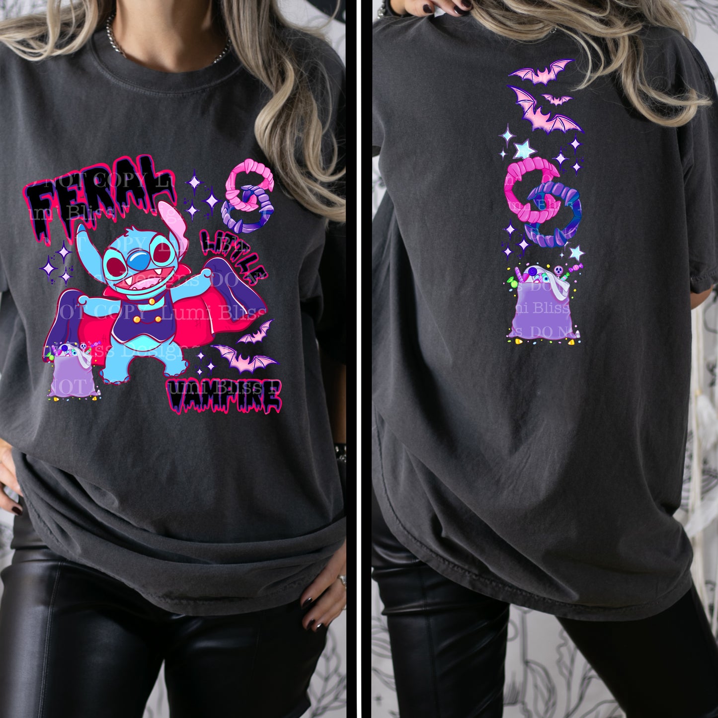 Feral little Vampire w/sleeves/spine