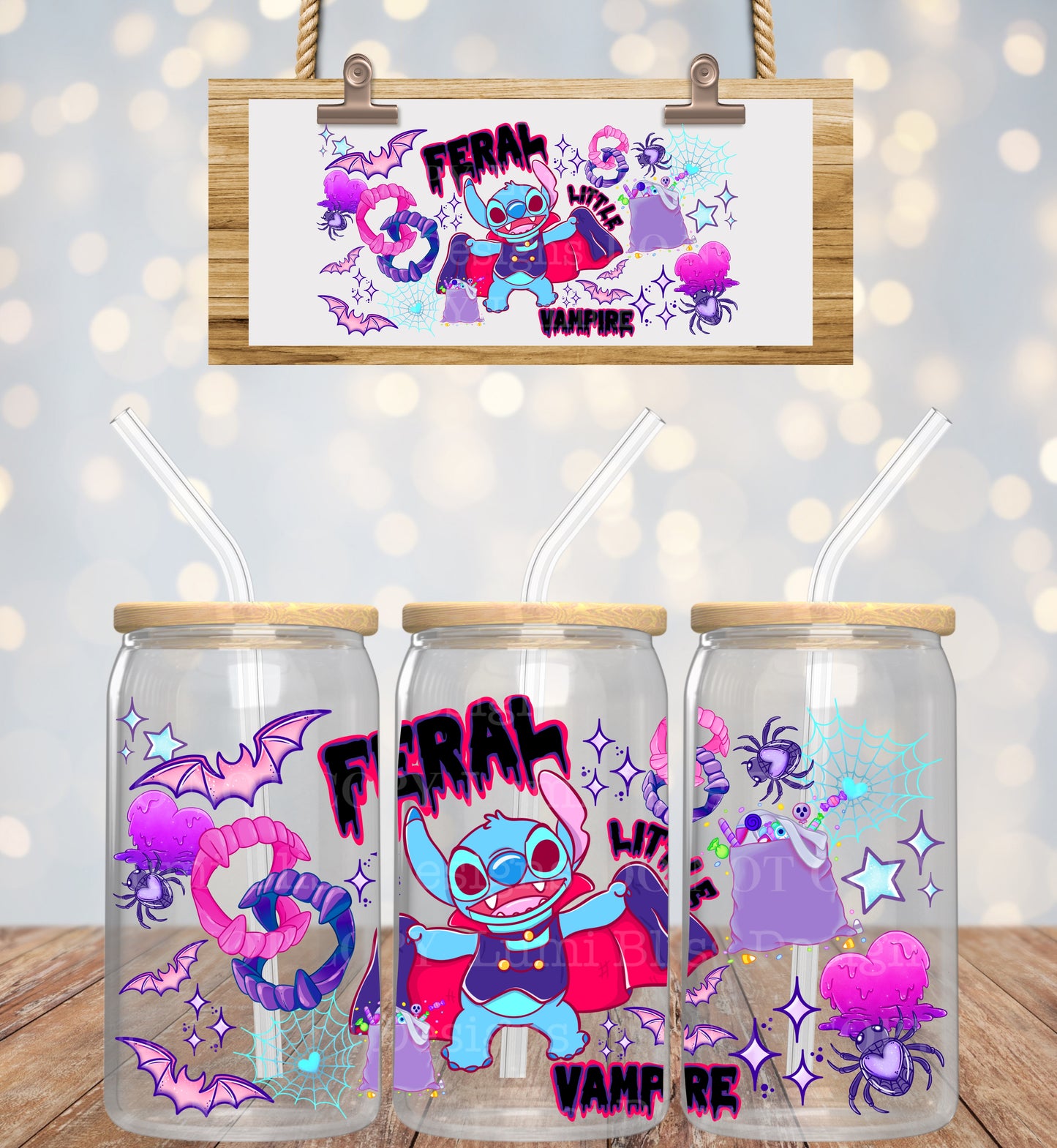 Feral little Vampire 16oz