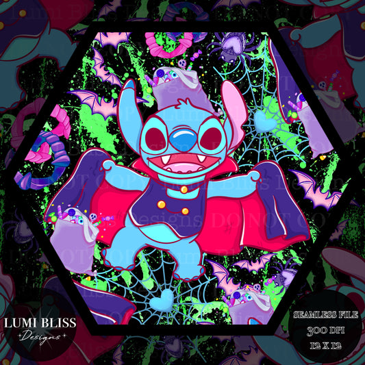 Feral little Vampire Seamless