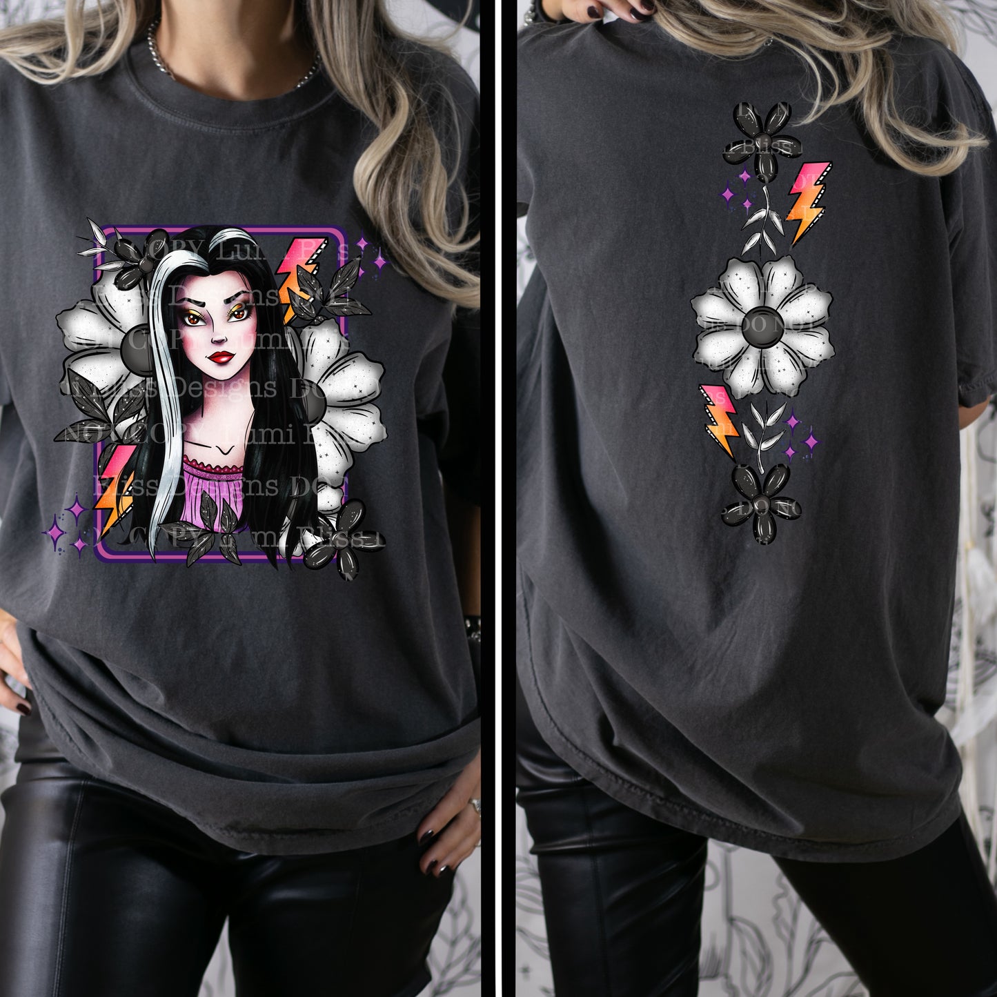 Goth Girl Munster w/sleeves/spine