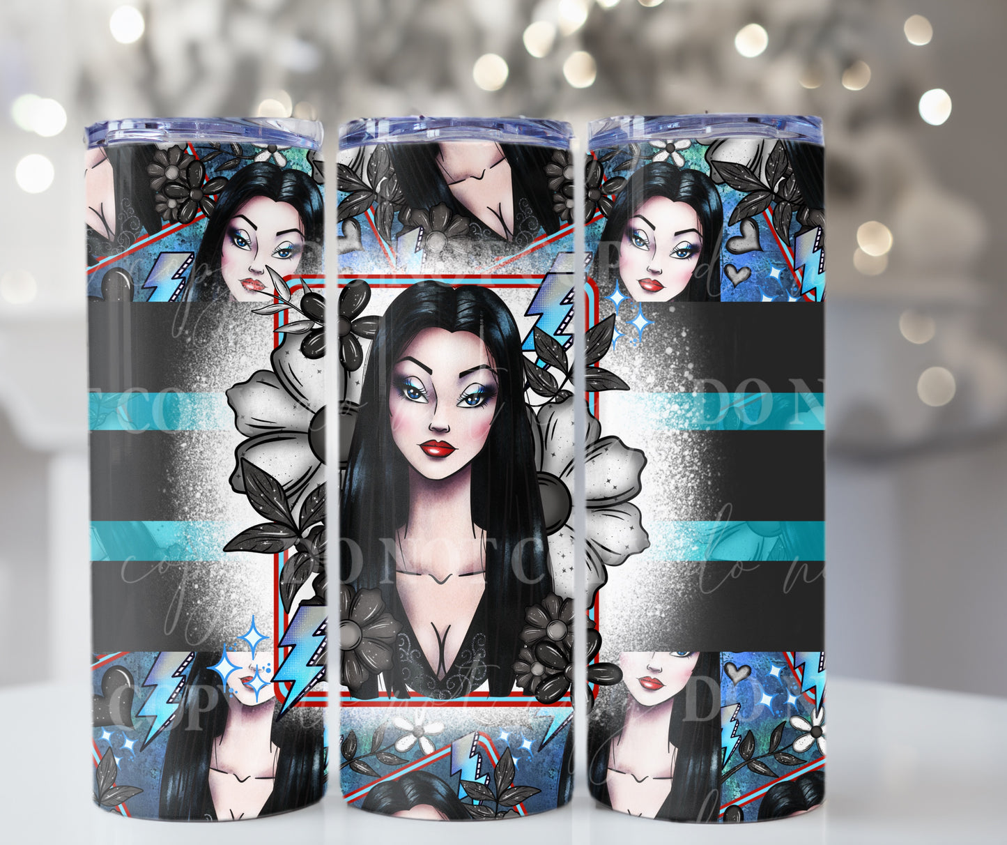 Goth Girls Morticia 20oz