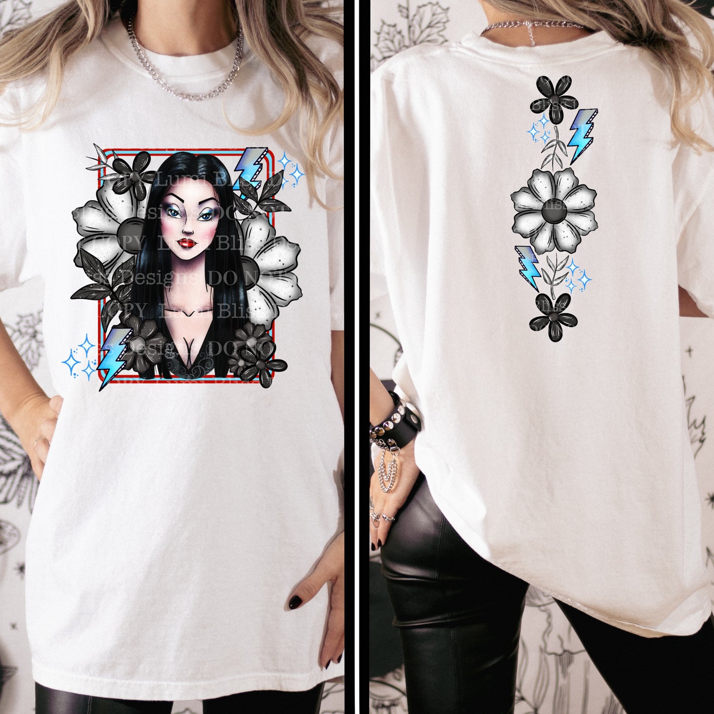 Goth Girls Morticia w/sleeves/spine