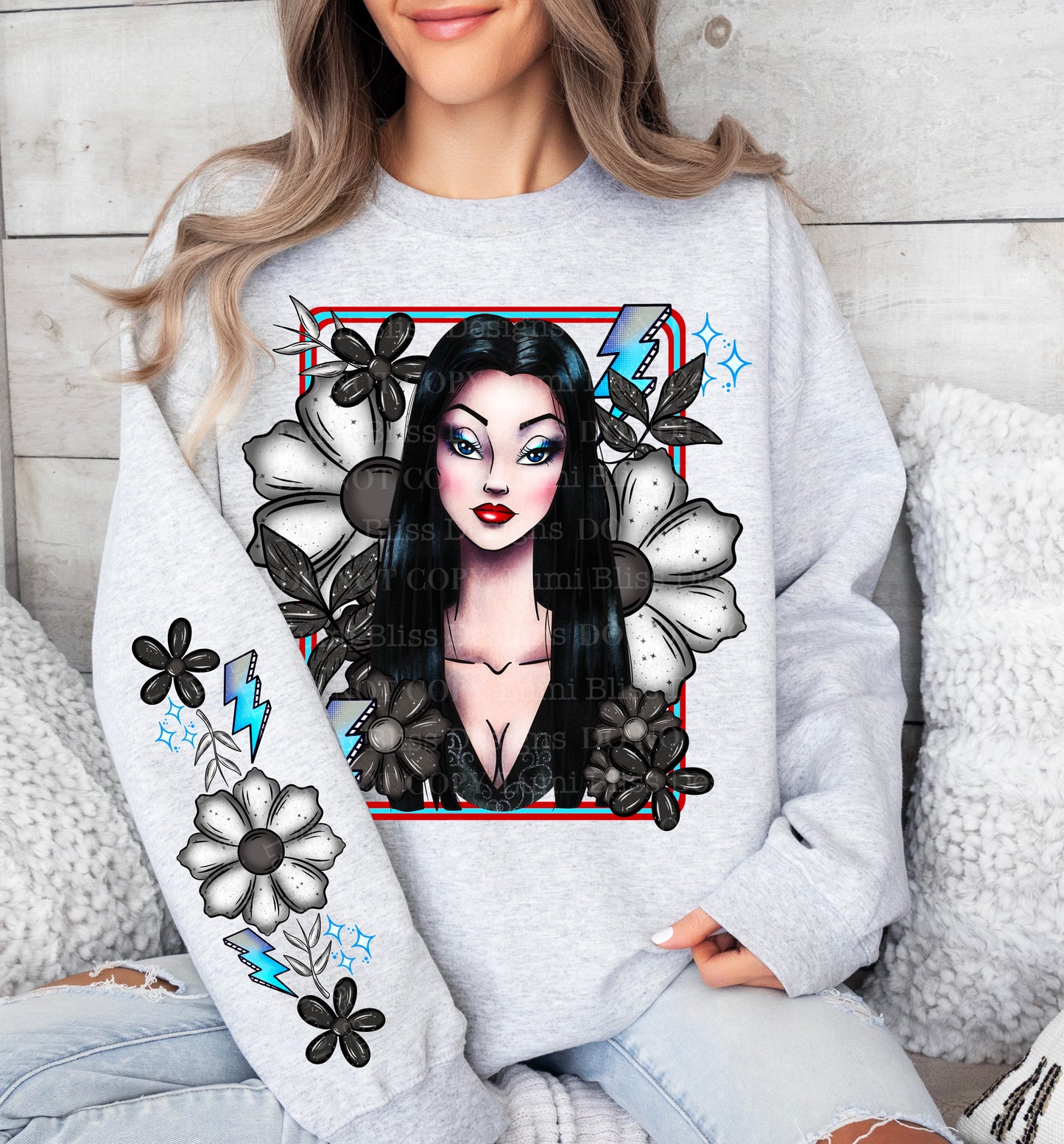Goth Girls Morticia w/sleeves/spine