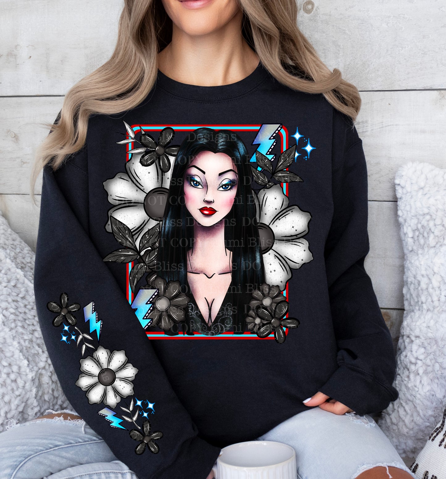 Goth Girls Morticia w/sleeves/spine