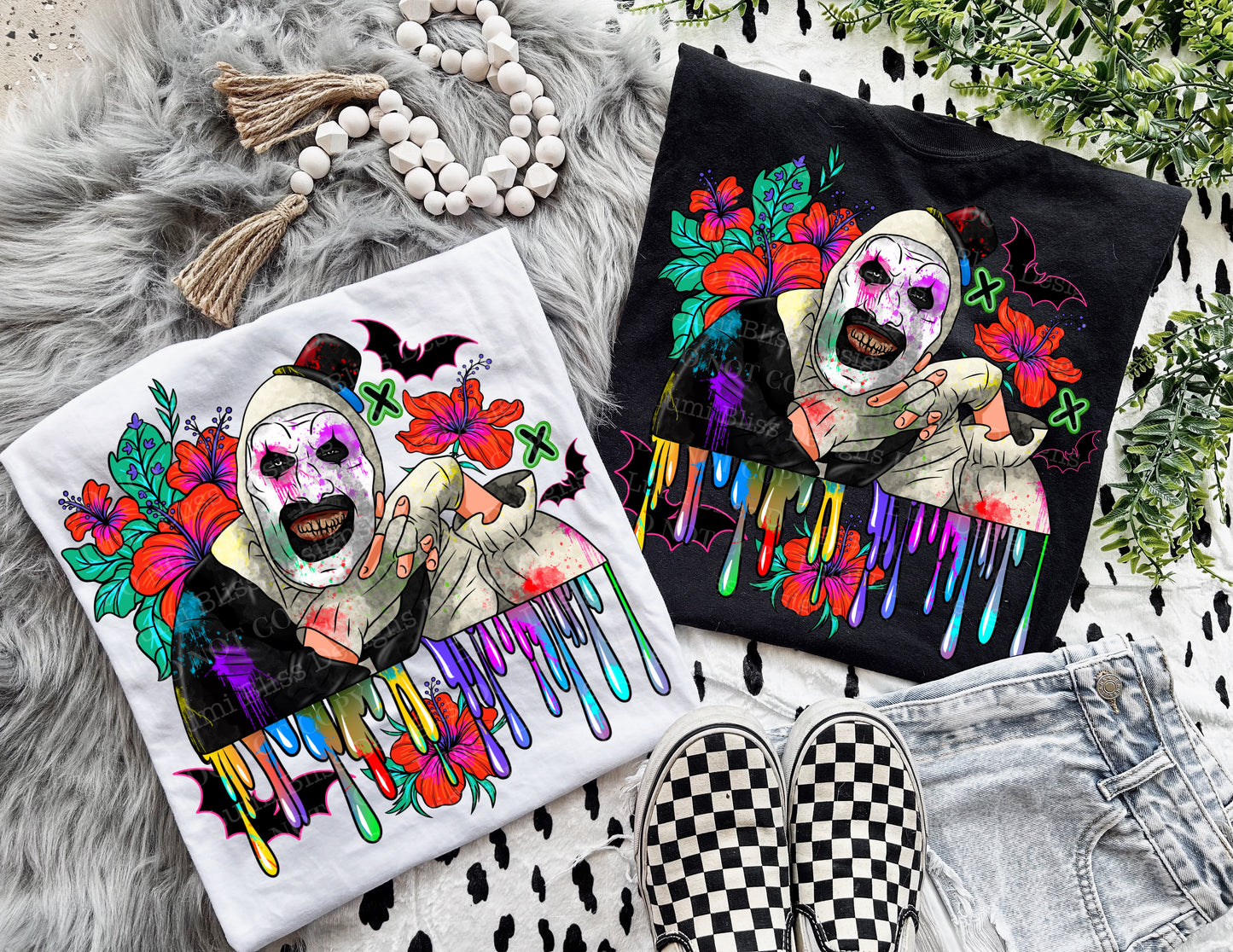 Horror Floral Art w/sleeves/spine