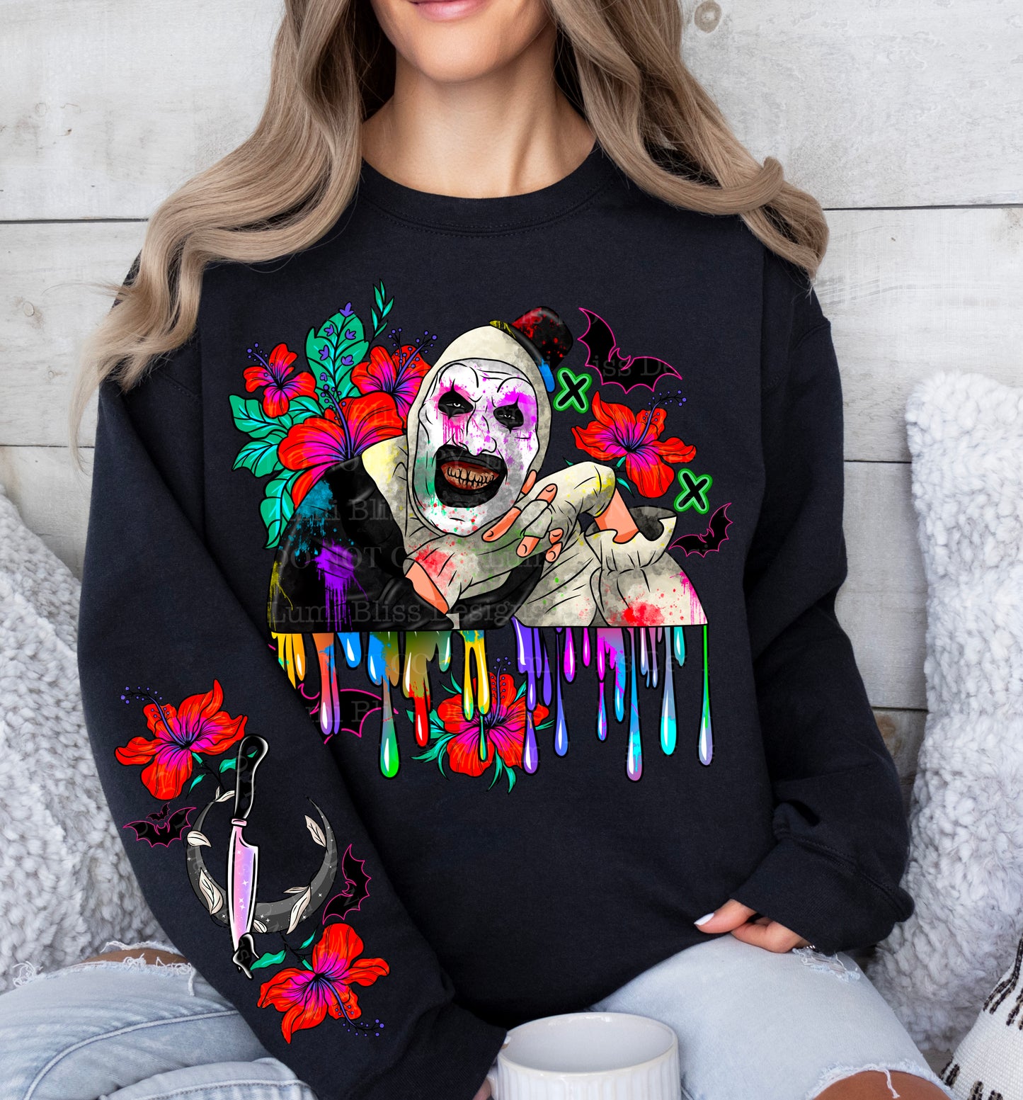 Horror Floral Art w/sleeves/spine