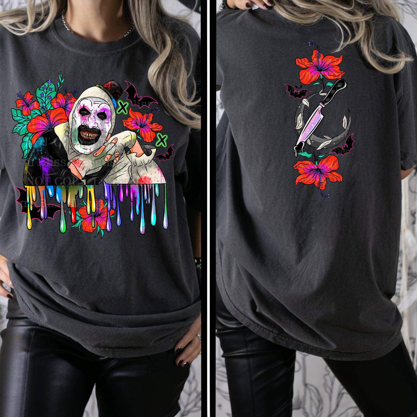 Horror Floral Art w/sleeves/spine