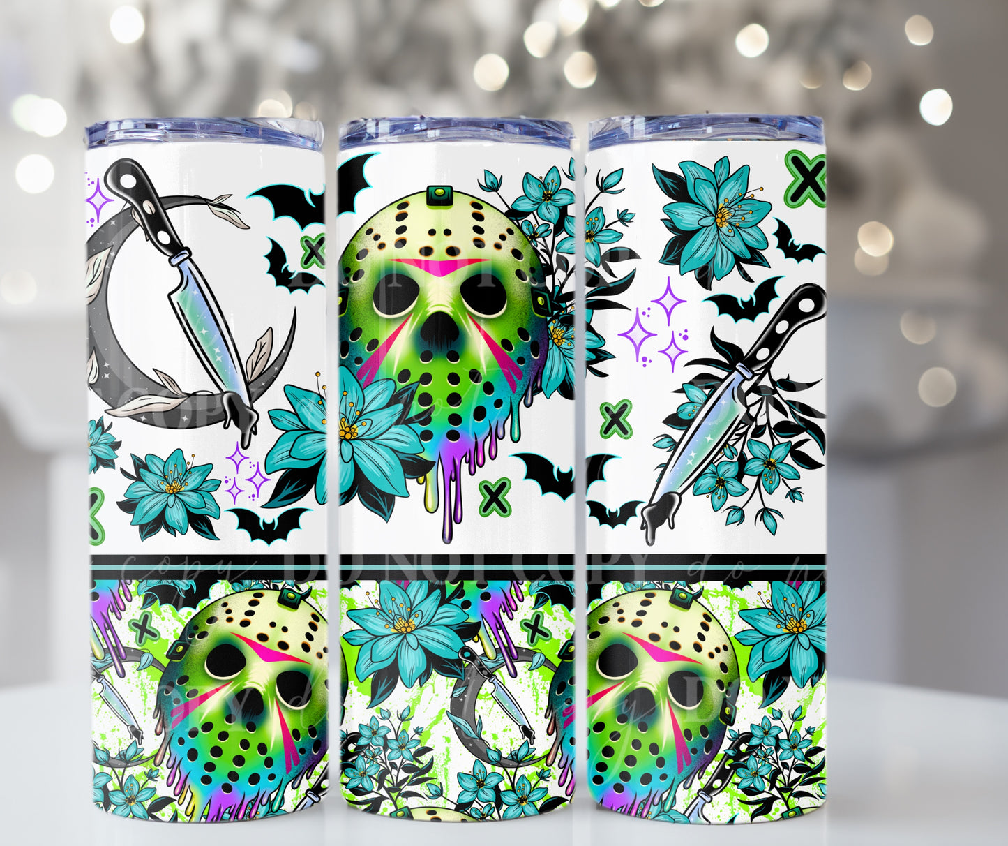 Horror Floral Jason 20oz