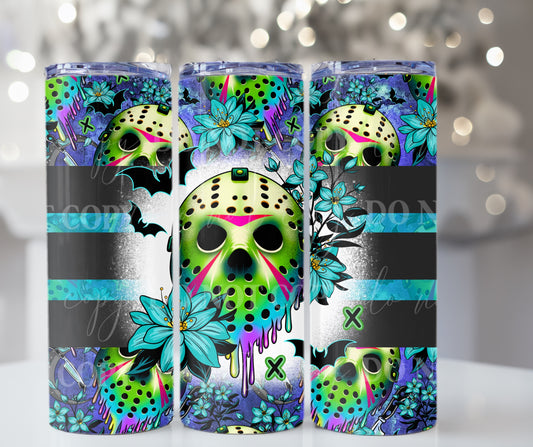 Horror Floral Jason 20oz