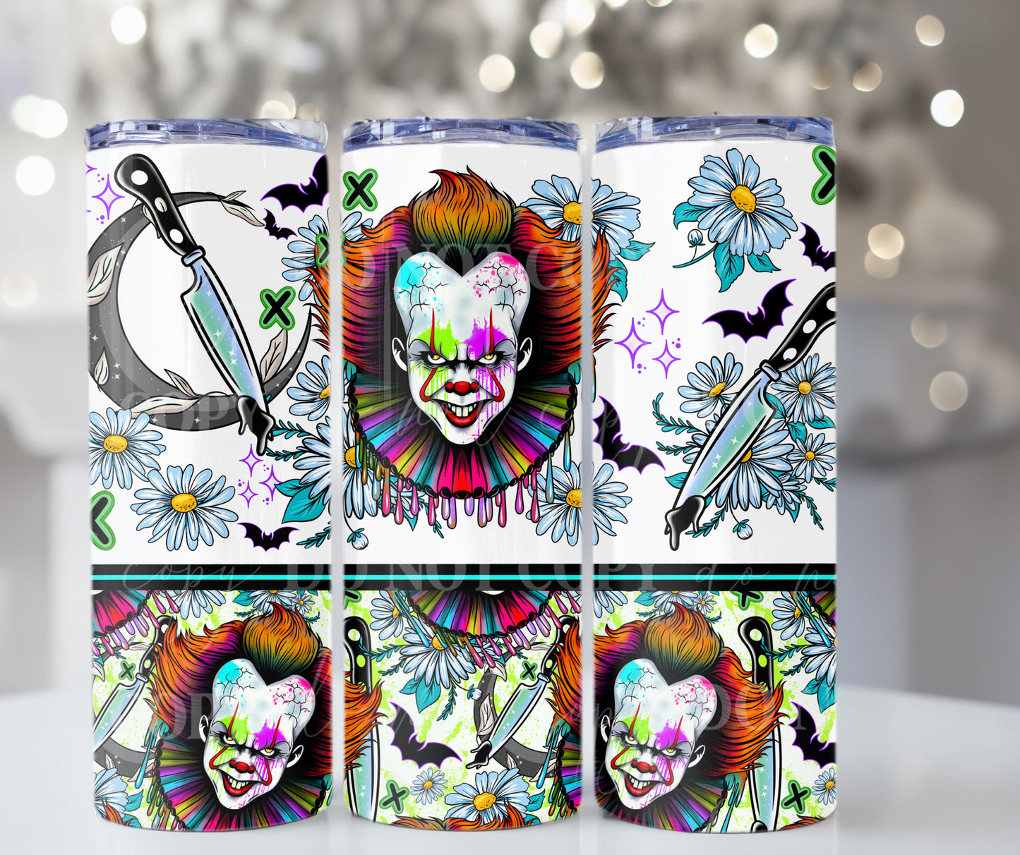 Horror Floral Pennywise 20oz