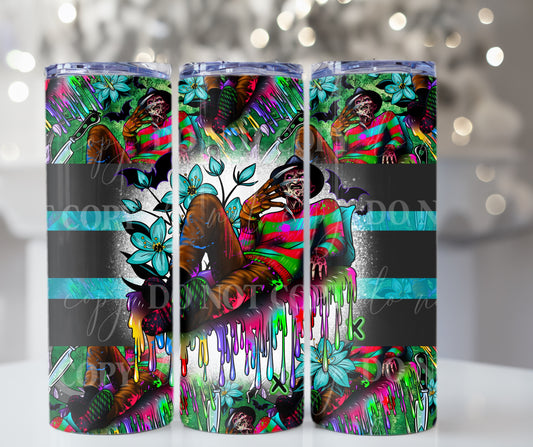 Horror Floral Freddy 20oz