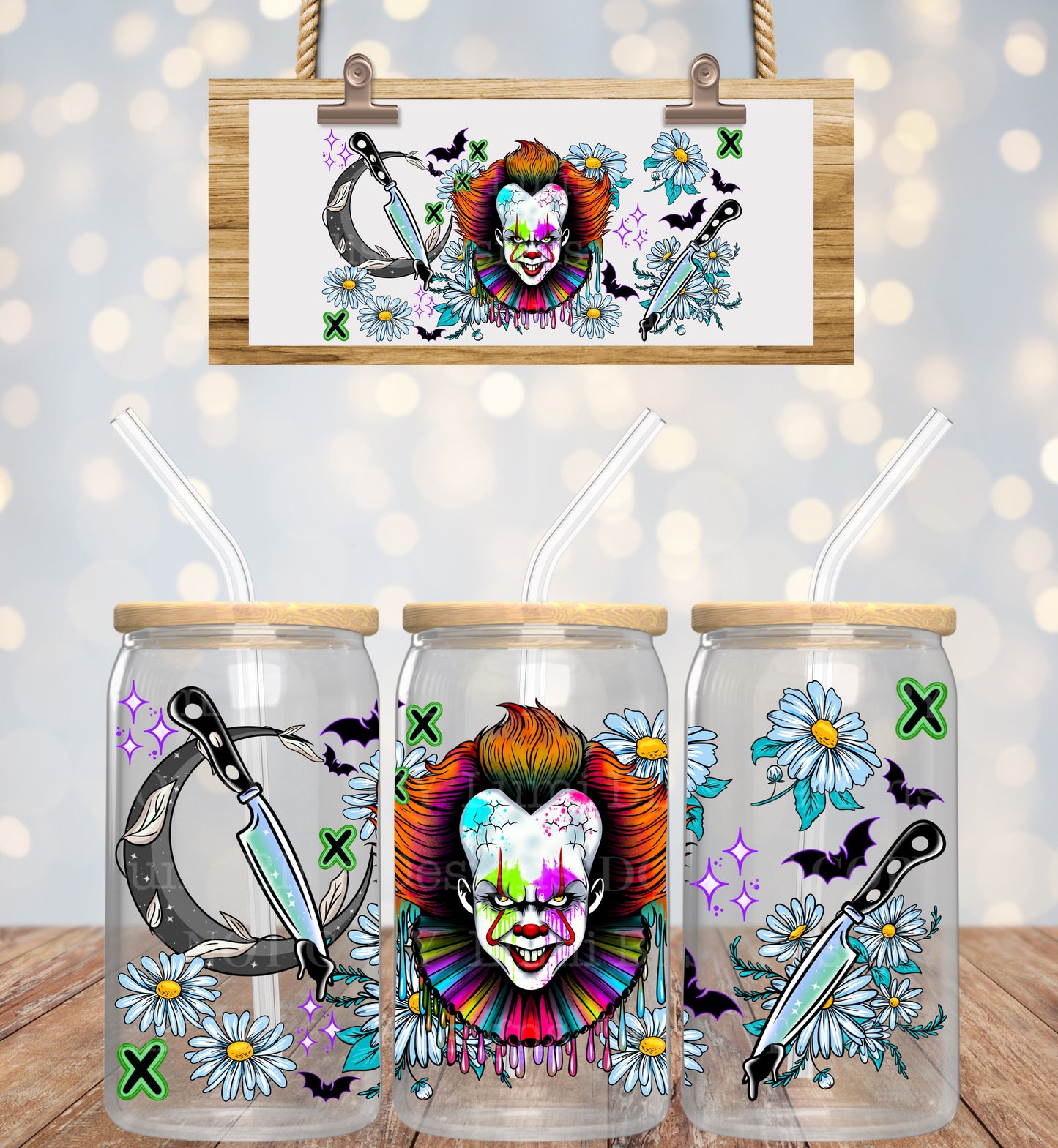 Horror Floral 16oz