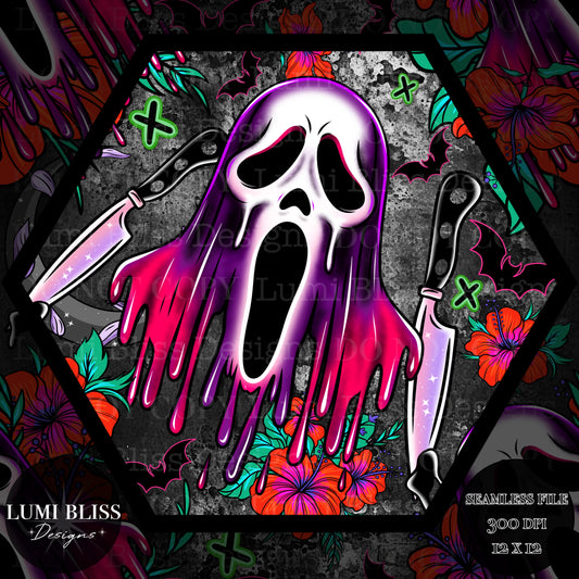 Horror Floral GF Seamless