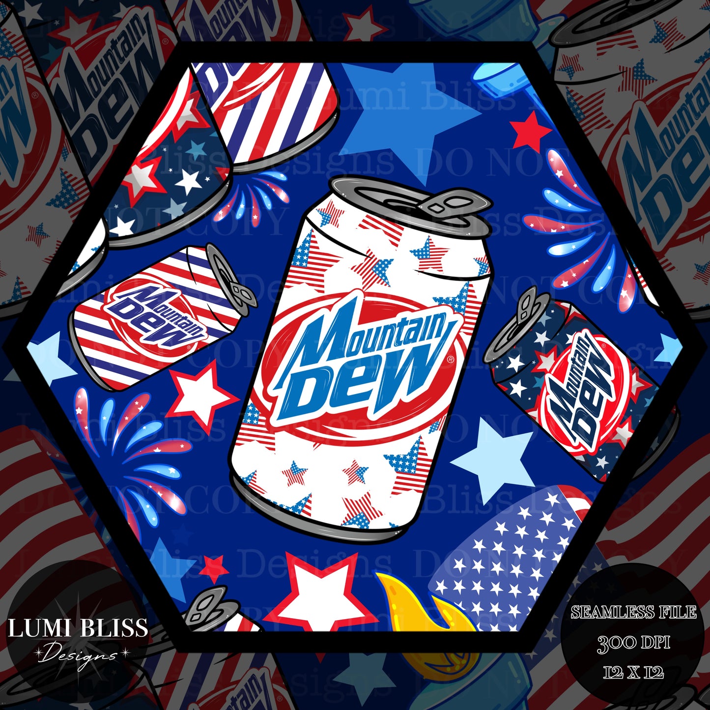 4OJ MT Dew Seamless