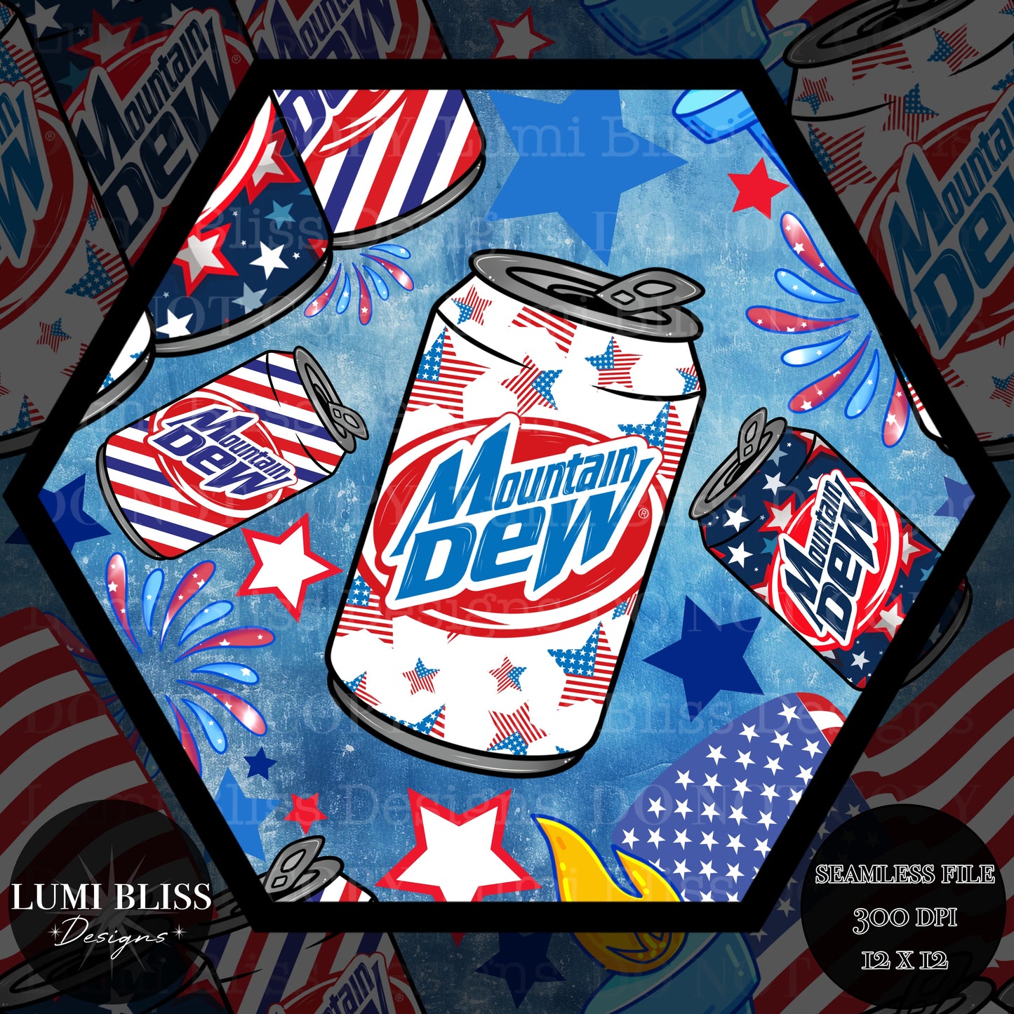 4OJ MT Dew Seamless