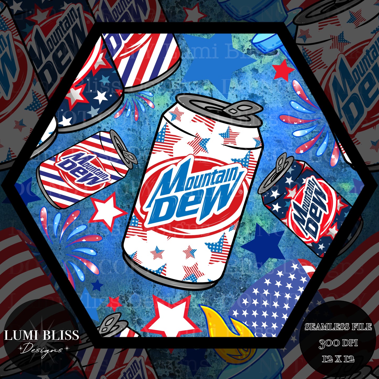 4OJ MT Dew Seamless