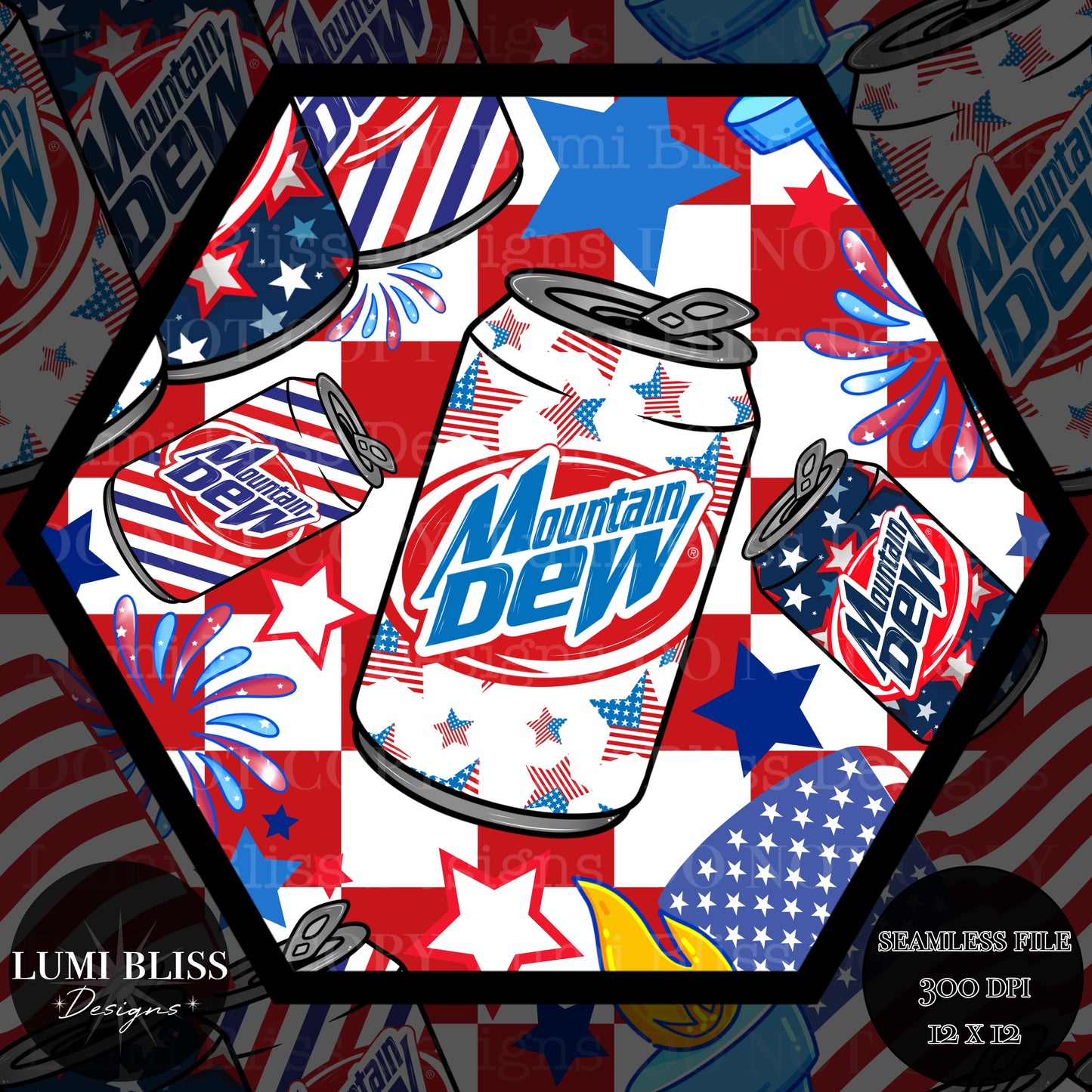 4OJ MT Dew Seamless