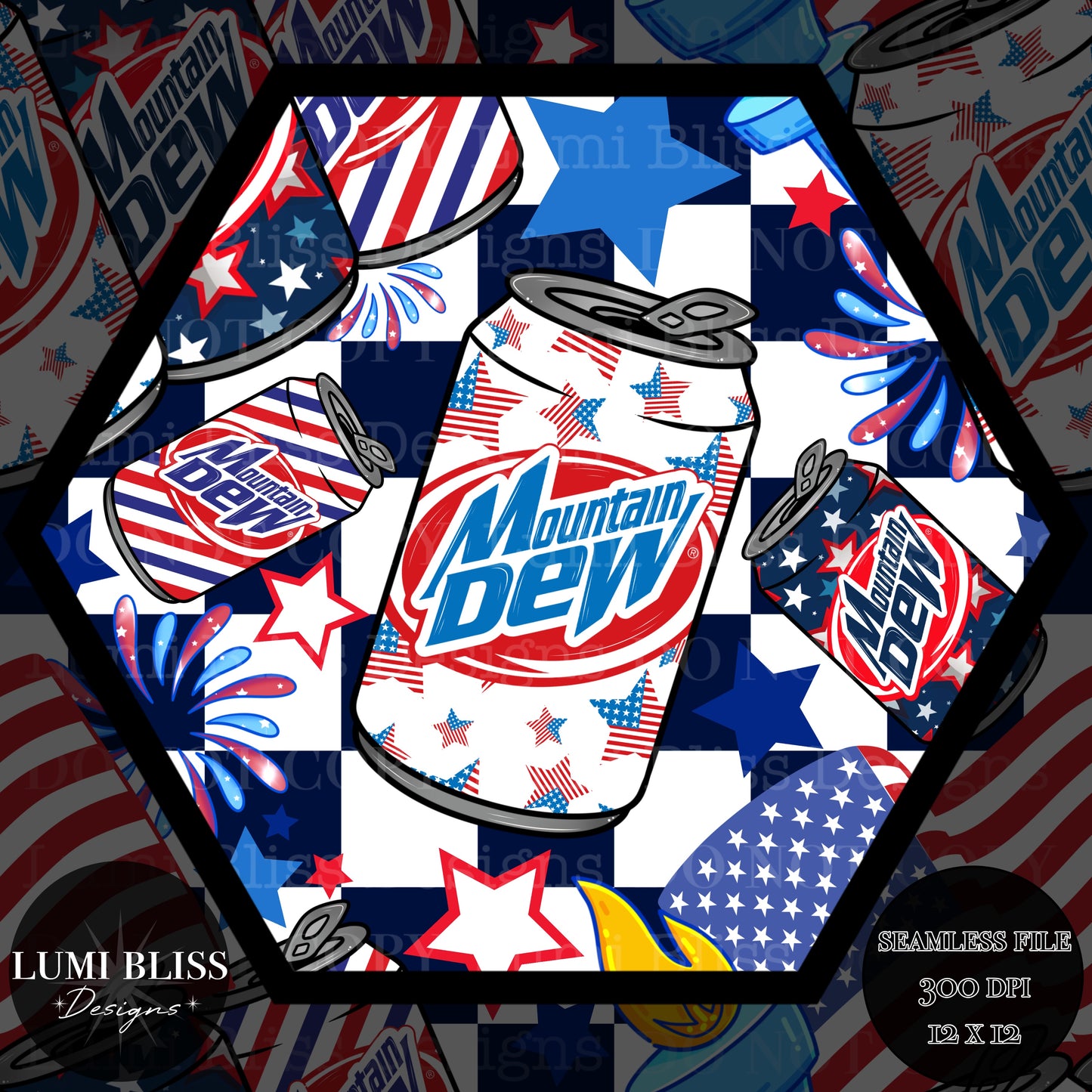 4OJ MT Dew Seamless