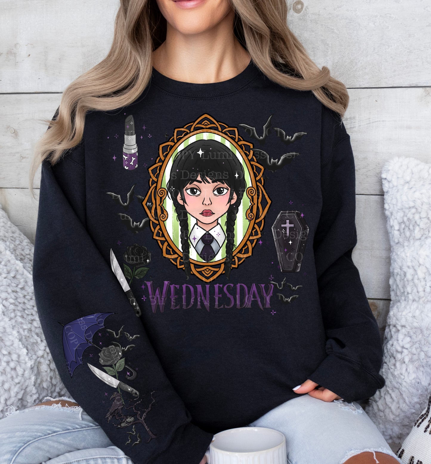 Wednesday w/sleeves/spine